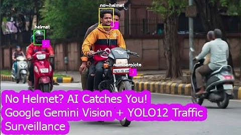 Helmet Detection with YOLOv12 & Google Generative AI | Step-by-Step Smart Safety System Guide