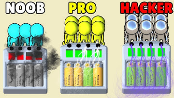 NOOB vs PRO vs HACKER in Human Electric Company