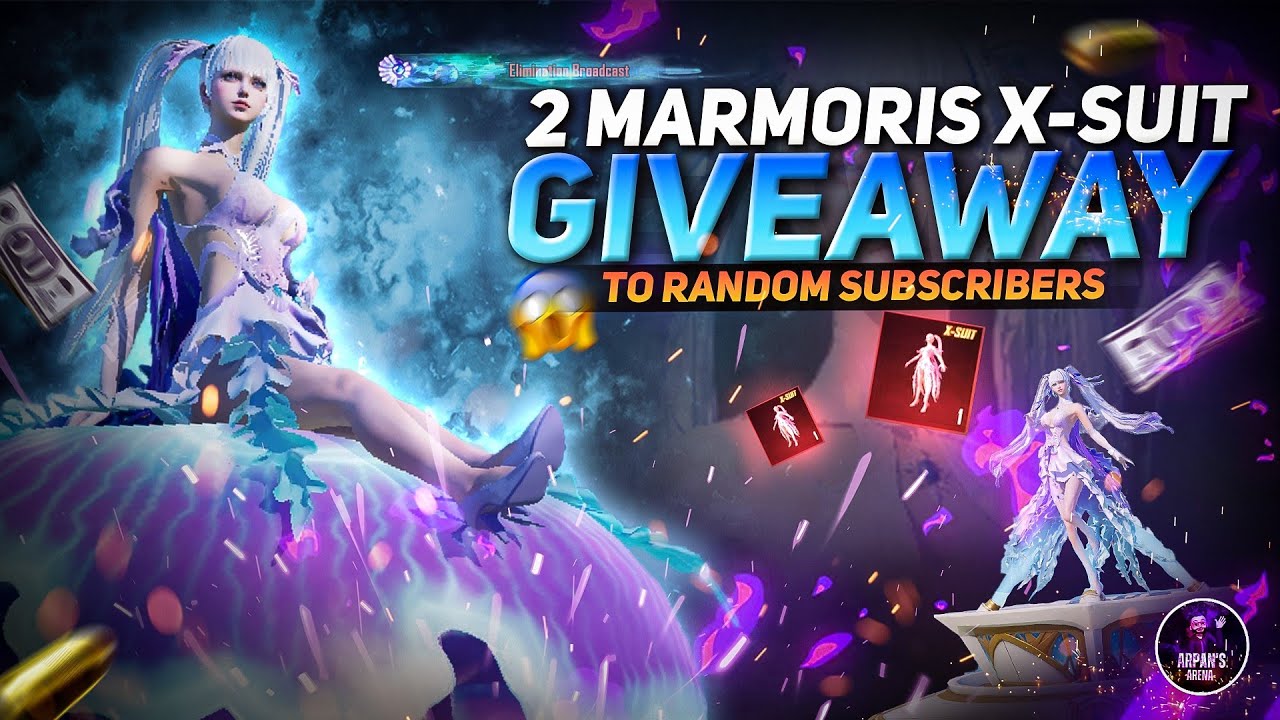 BGMI Xsuit Giveaway | How to participate in BGMI Marmonis xsuit giveaway ? | Xsuit giveaway by Arpan
