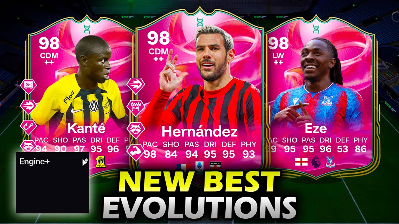 Best Meta Choices for Engine+ Evolution ⭐ FC 25 Ultimate Team - YouTube
