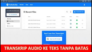 Turboscript.AI - Transcribe Audio to Text Without Limits. screenshot 5