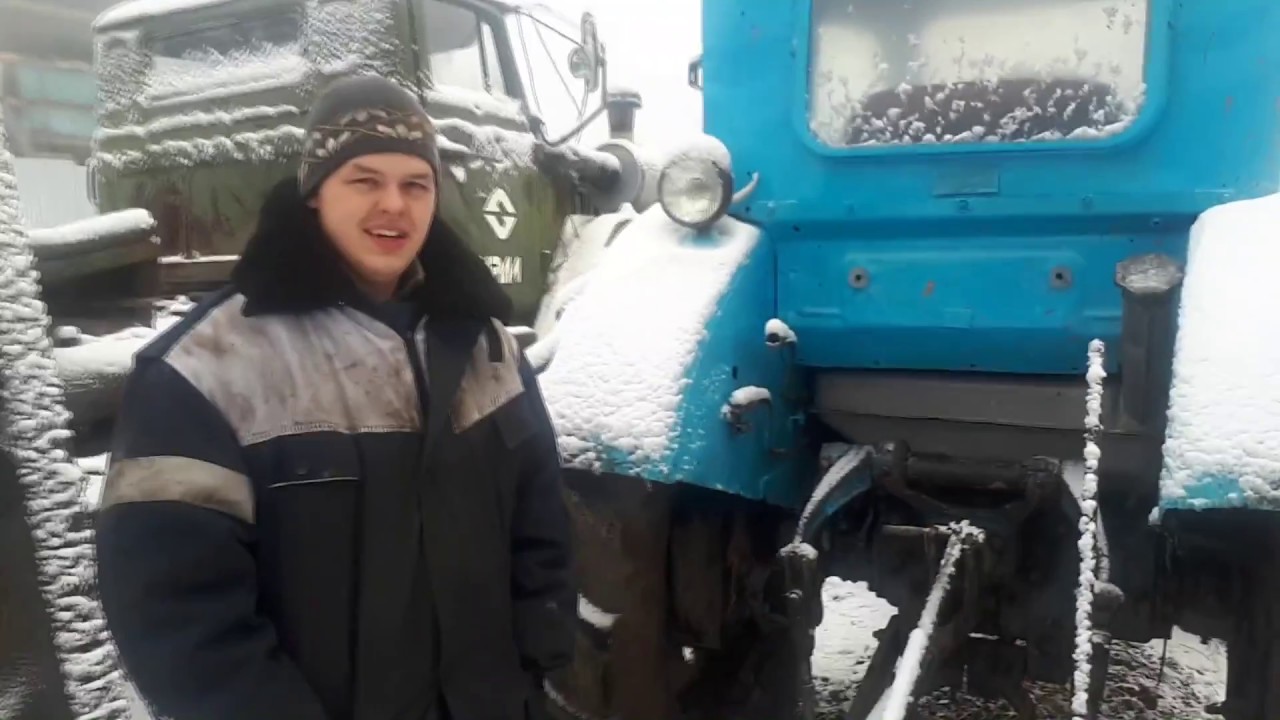 Т-40АМ Пробую устранить автоколебание колёс!!! - YouTube