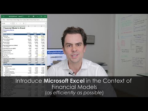 Microsoft Excel for Financial Models