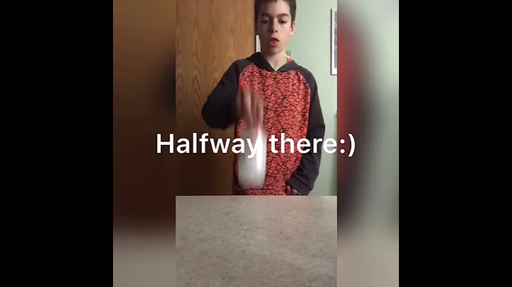 I did 10 bottle flips in a row