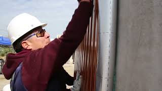 Instalación Aislawall - Cintac Soluciones Industrializadas