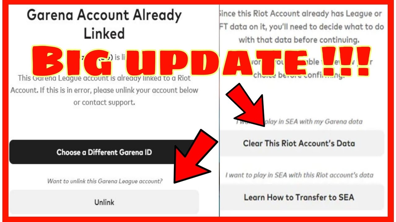 How to Transfer Garena Account to Riot Account; How to Migrate