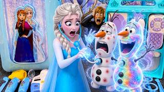 ULTIMATE Frozen Elsa Doctor Checkup & Magic Olaf Transformation❄️🩺 Satisfying Unboxing Toys ASMR screenshot 2