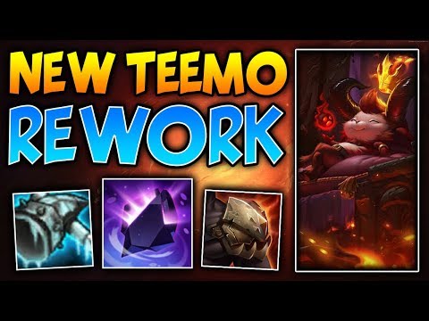 *REWORKED TEEMO* Tankmo carrying the heaviest team EVER?! - PBE Teemo Gameplay