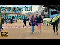 Wuppertal, Germany, NRW | Beautiful City | Walk Tour | Spring 2023 | Suspension railway | 4K 60fps