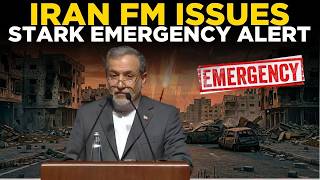 IRAN WAR LIVE:  Iran Issues Stark Warning as Crisis Deepens; Emergency Measures Under Consideration?