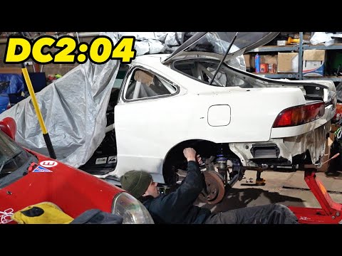 DC2 REBUILD EPISODE 4: Rear Suspension - DC2 REBUILD EPISODE 4: Rear Suspension