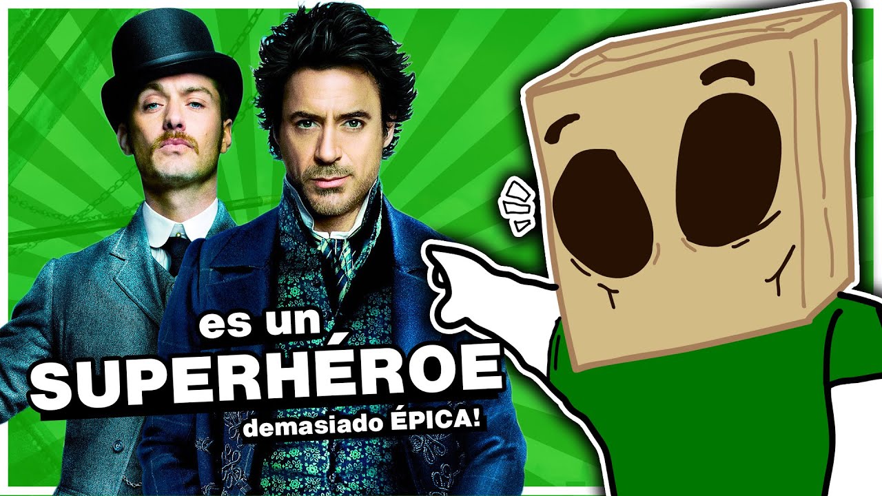 SHERLOCK HOLMES parece un SUPERHÉROE (y me gusta!)