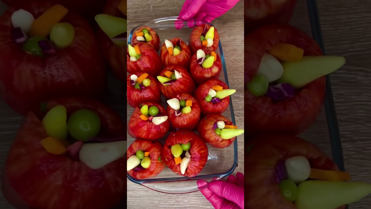 Dolma domates turşusu tarifi  Dolma domates turşusu tarifi 