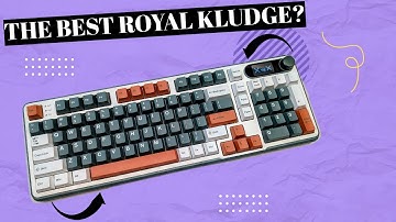 Royal Kludge S98 3-mode 1800 with screen and knob Review and Sound Test