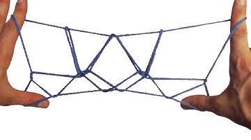 String Tricks! How You Can Make A "Star With Horns" String Figure