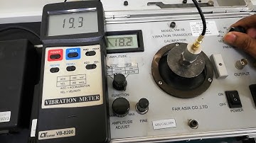 Vibration Meter Calibration