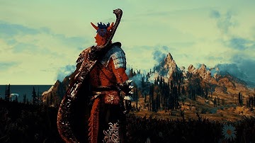 Third Person Skyrim Action Combat | Next Gen Ultra Modded  | SkySA Black Hound