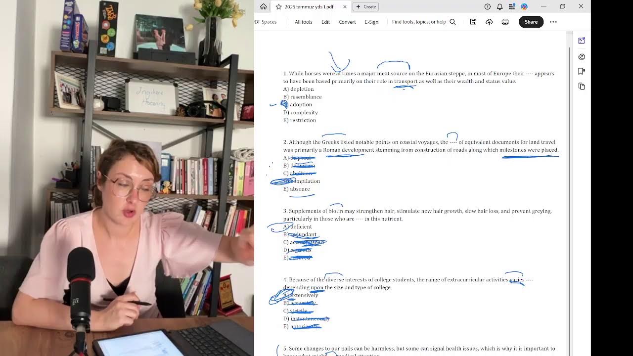 2025 Temmuz YDS - Kelime Soruları - Live Stream