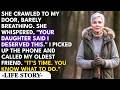 Shaking, my daughter-in-law collapsed in my kitchen and whispered, "It was your daughter. She sai...