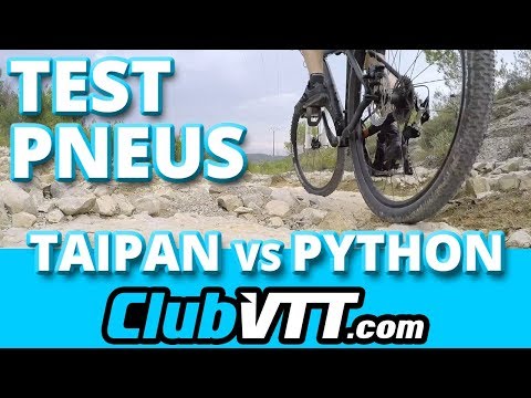 HUTCHINSON Taipan and Python tire test - Mountain bike tire mounting tips - 163