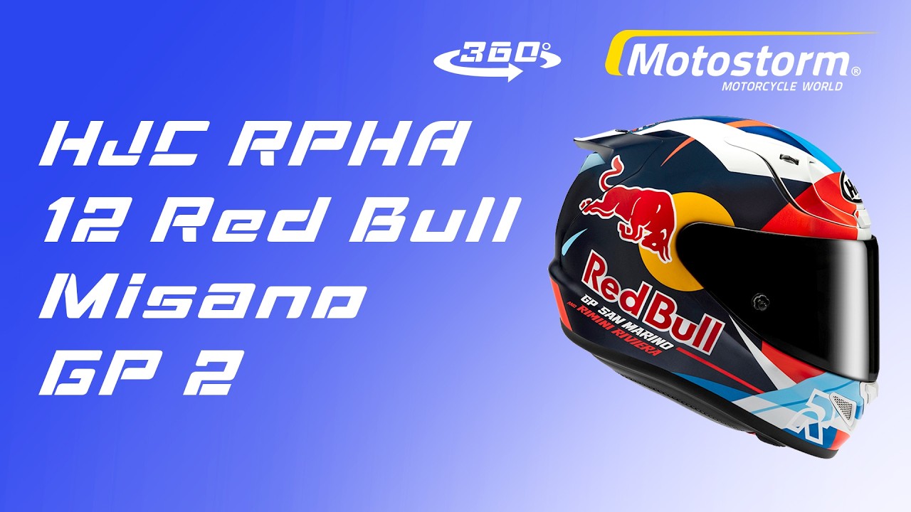 HJC RPHA 12 レッドブル ミサノ GP 2 ヘルメット | MotoStorm [jp]