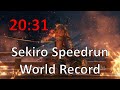 Sekiro Any% Speedrun in 20:31 (Former WORLD RECORD)