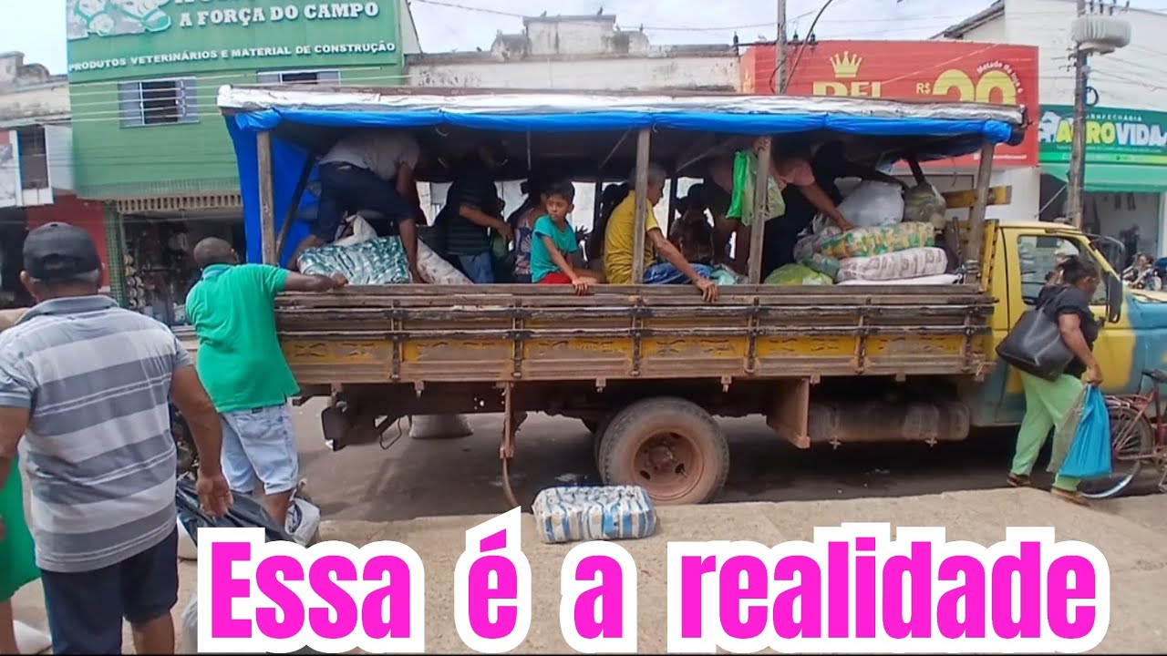 A realidade de quem mora no interior e faz compras na cidade