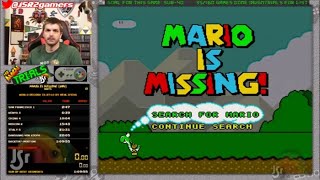 #36: Mario is Missing (SNES) Speedrun in 33:32! | The AVGN Trials of JSR