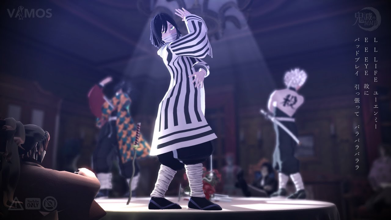 【鬼滅のMMD】EYE【義勇・実弥・小芭内】1080p