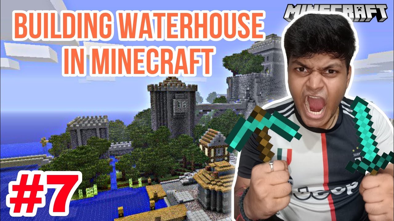 I FINALLY BUILT A WATER HOUSE IN MINECRAFT | MINECRAFT GAMEPLAY #7 ...