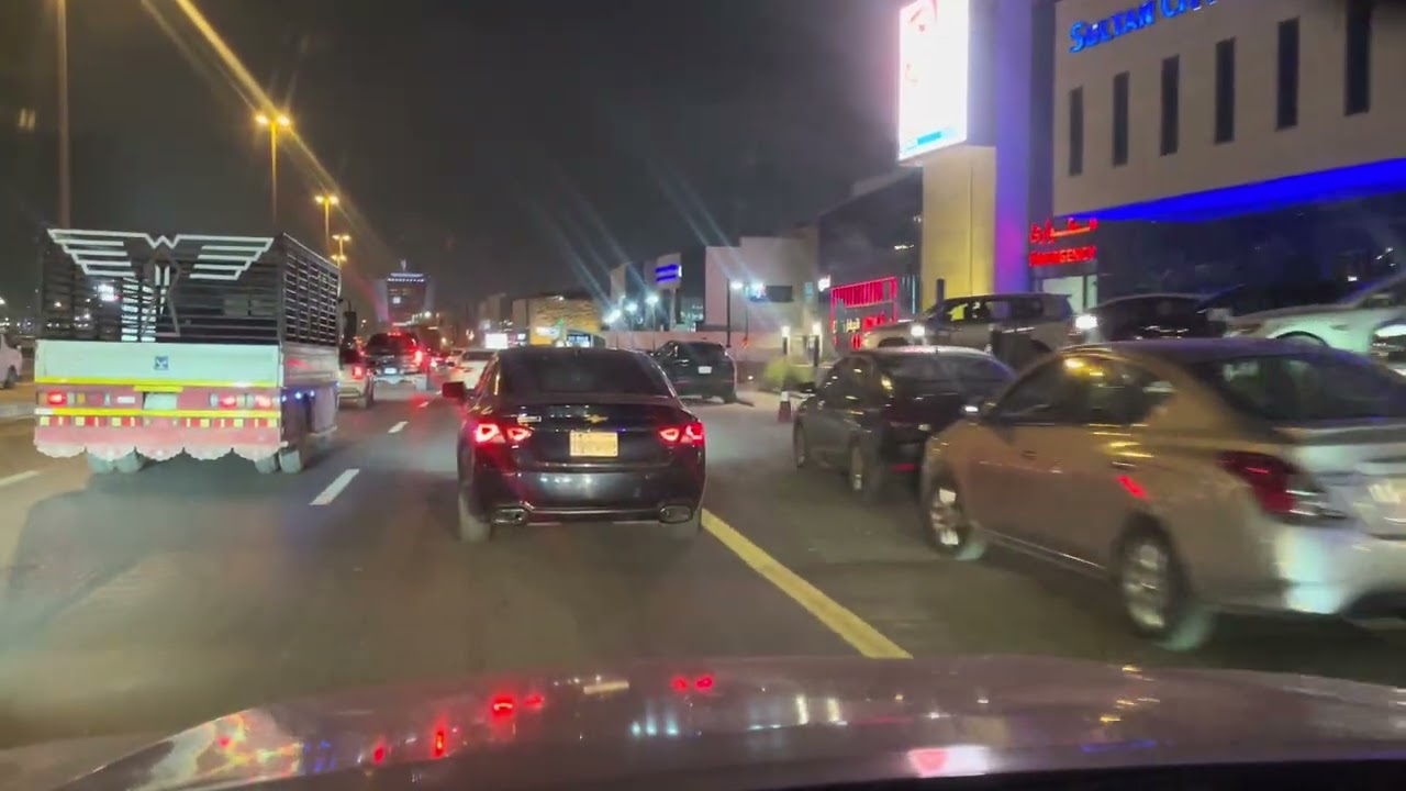 Saudi Arab Riyadh city Abdul Aziz Road￼