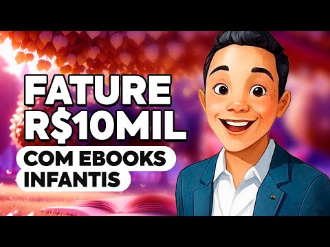Descubra como criar livros infantis com IA de GRAÇA e vender!