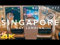 BOEING 777 SINGAPORE LANDING IN 4K