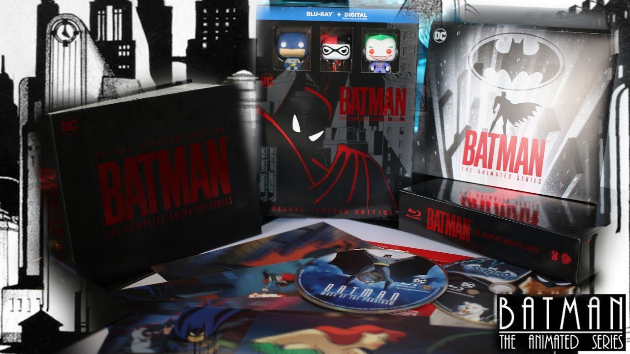 バットマン アニメイテッド ブルーレイ DX Limited Edition Batman: Animated Series Deluxe Limited Edition Review - YouTube