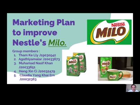 Group 1 Marketing Plan to improve Nestle's Milo - YouTube