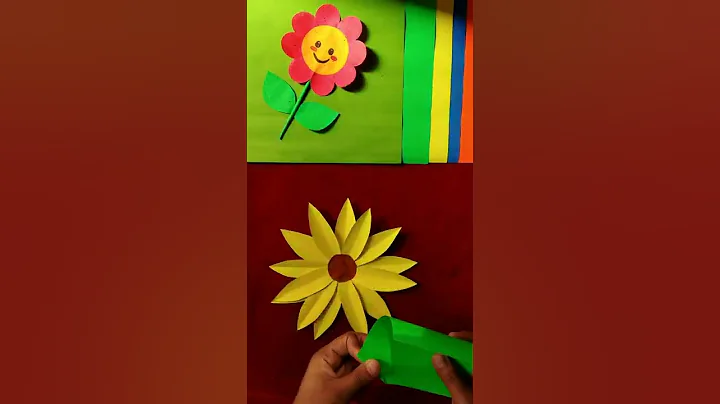 #shorts diy very easy sunflower making/ how to make sunflower