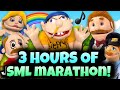 3 HOURS OF JEFFY VIDEOS! - Fall Asleep to SML Marathon!