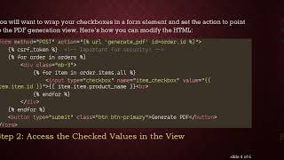 How to Get Checked Checkbox Values from HTML in Django Views