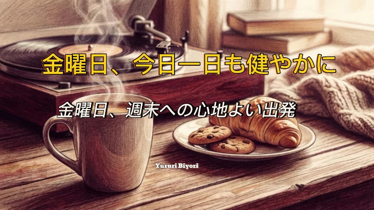 【3月6日】金曜日の朝の活力 | 心を癒すムードサックス | 週末への期待  |[March 6]  Healing Mood Saxophone  #サックス #金曜日 #朝の挨拶#癒しBGM