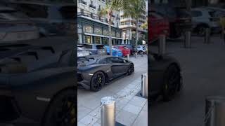 Lamborghini Aventador Svj lamborghini aventador svj noir black car voiture cars