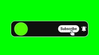 Subscribe button green screen | Green screen subscribe button | Subscribe button Copyright free 👆