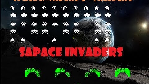 Space Invaders en c++ / Allegro (c++ game)