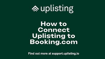 How to Connect Uplisting to Booking.com Calendar