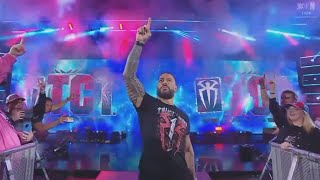 Entrada Roman Reigns El Jefe Tribal En Raw - Wwe Raw 24112025 En Español