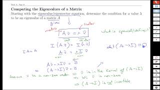 Week11 Page18 Computing Eigenvalues 2x2