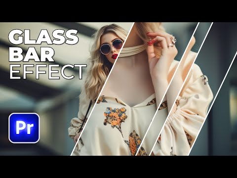 How to Create A Glass Bar Effect In Premiere Pro