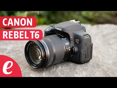 Canon EOS Rebel T6 (español) unboxing