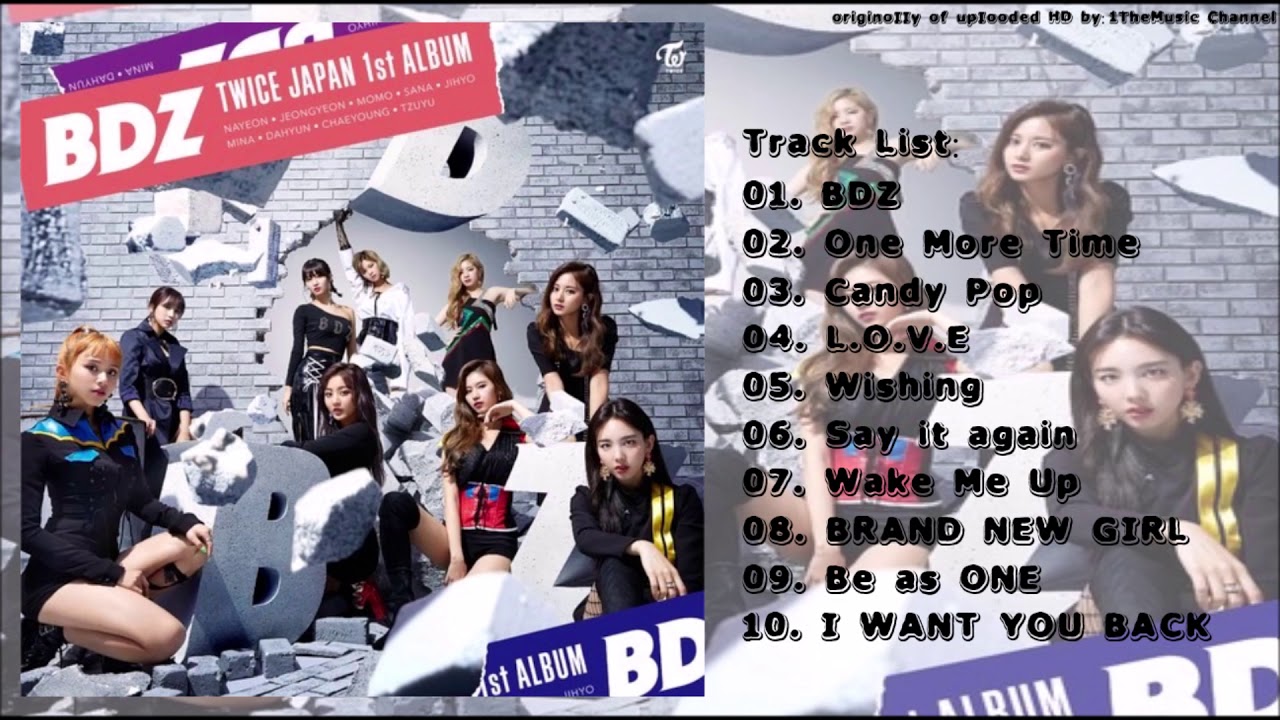 Full Album Twice 트와이스 Twice Japan 1st Album Bdz Youtube