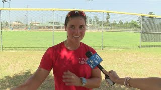 TikTok, softball star Morgan Gaither holds camp for East Texas girls