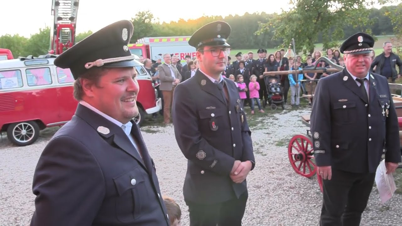 Patenbitten der FF Laufenthal bei der FF Haag
